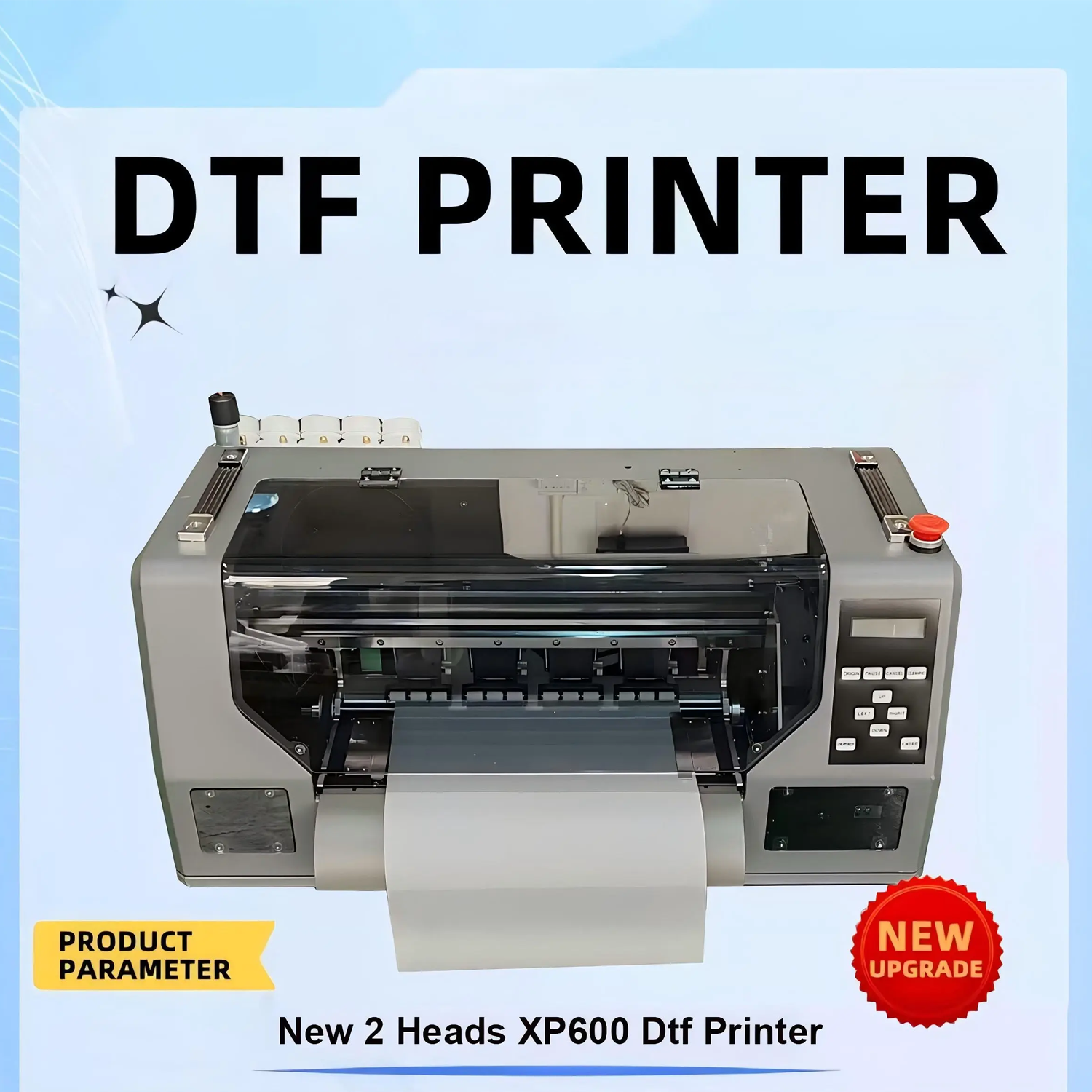 2 Head XP600 DTF Printer