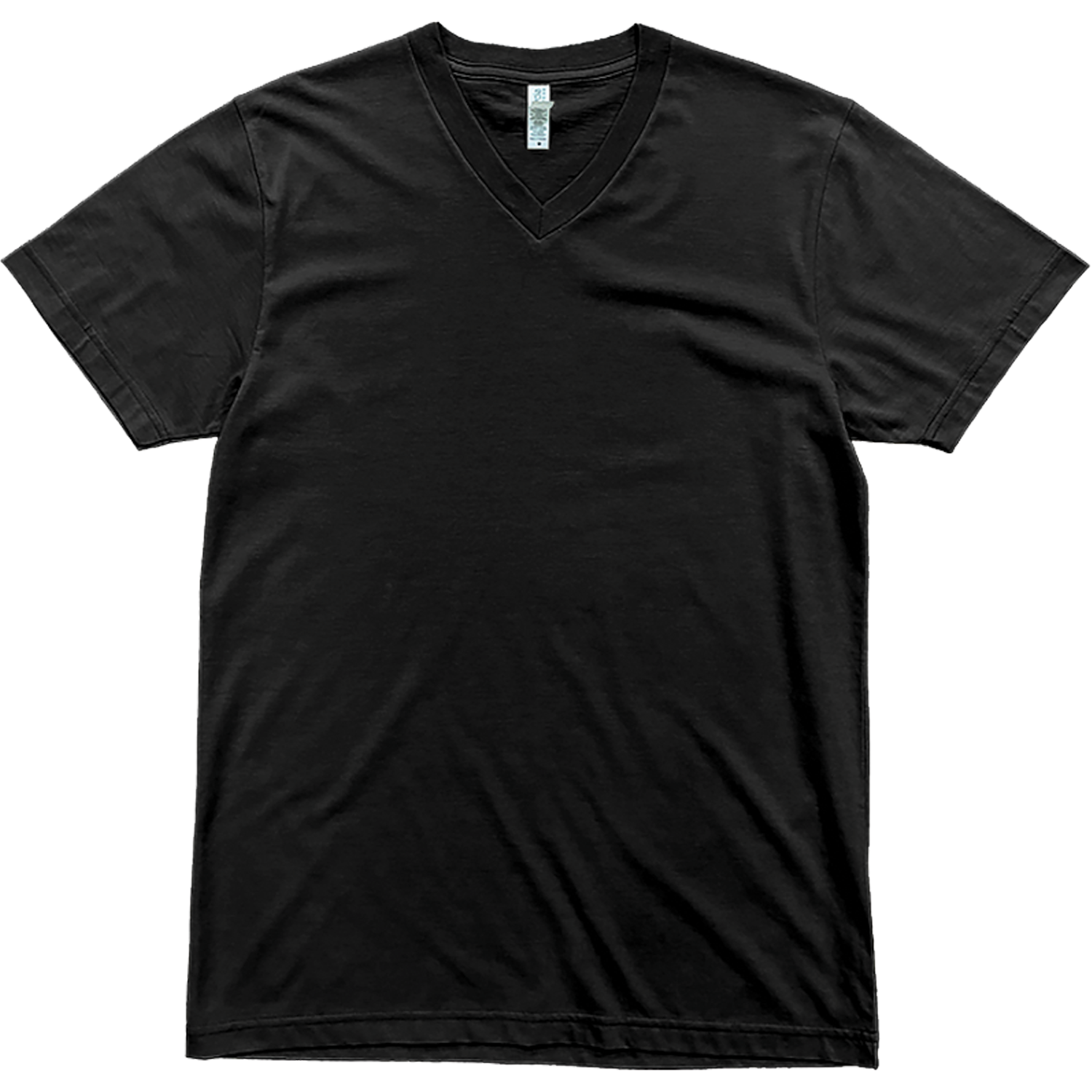 PREMIUM V NECK TEE (BLACK)