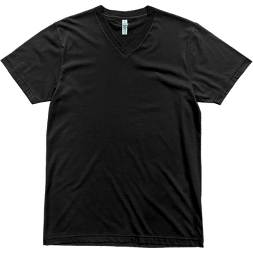 PREMIUM V NECK TEE (BLACK)