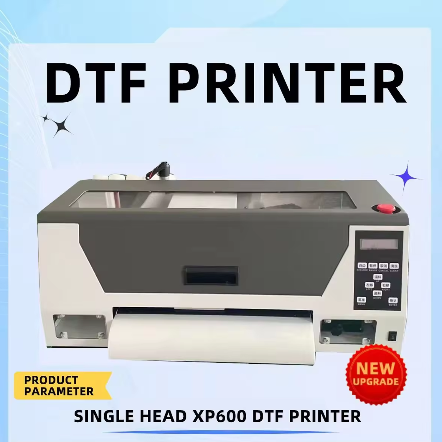 Single Head XP600 DTF Printer