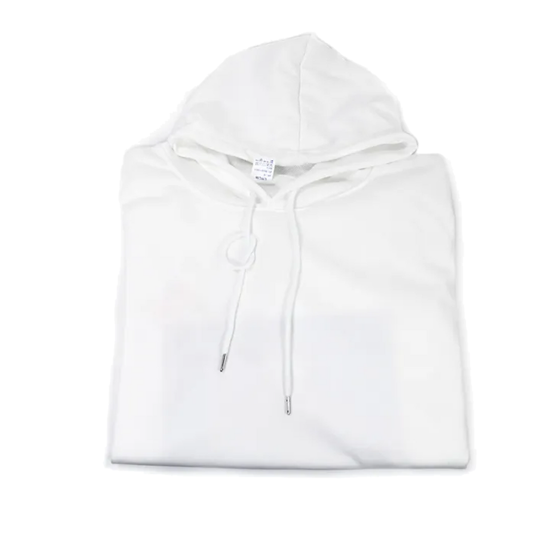 White 95% polyester sublimation hoodies