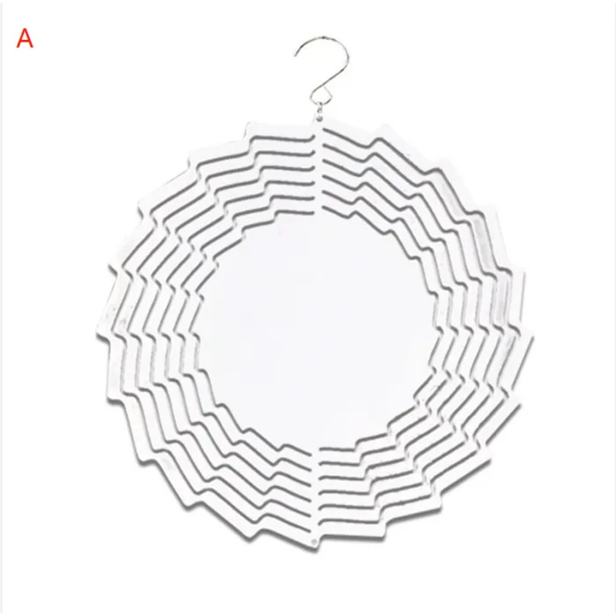 Aluminum 10inch Sublimation Wind Spinner