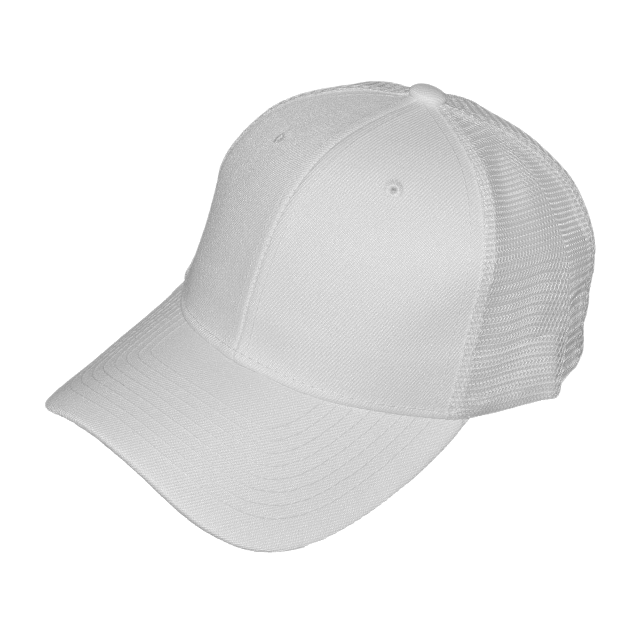 BLANK TRUCKER HATS - STRUCTURED MESH BK CAPS (COMPARE TO RICHARDSON TRUCKER HATS 112)