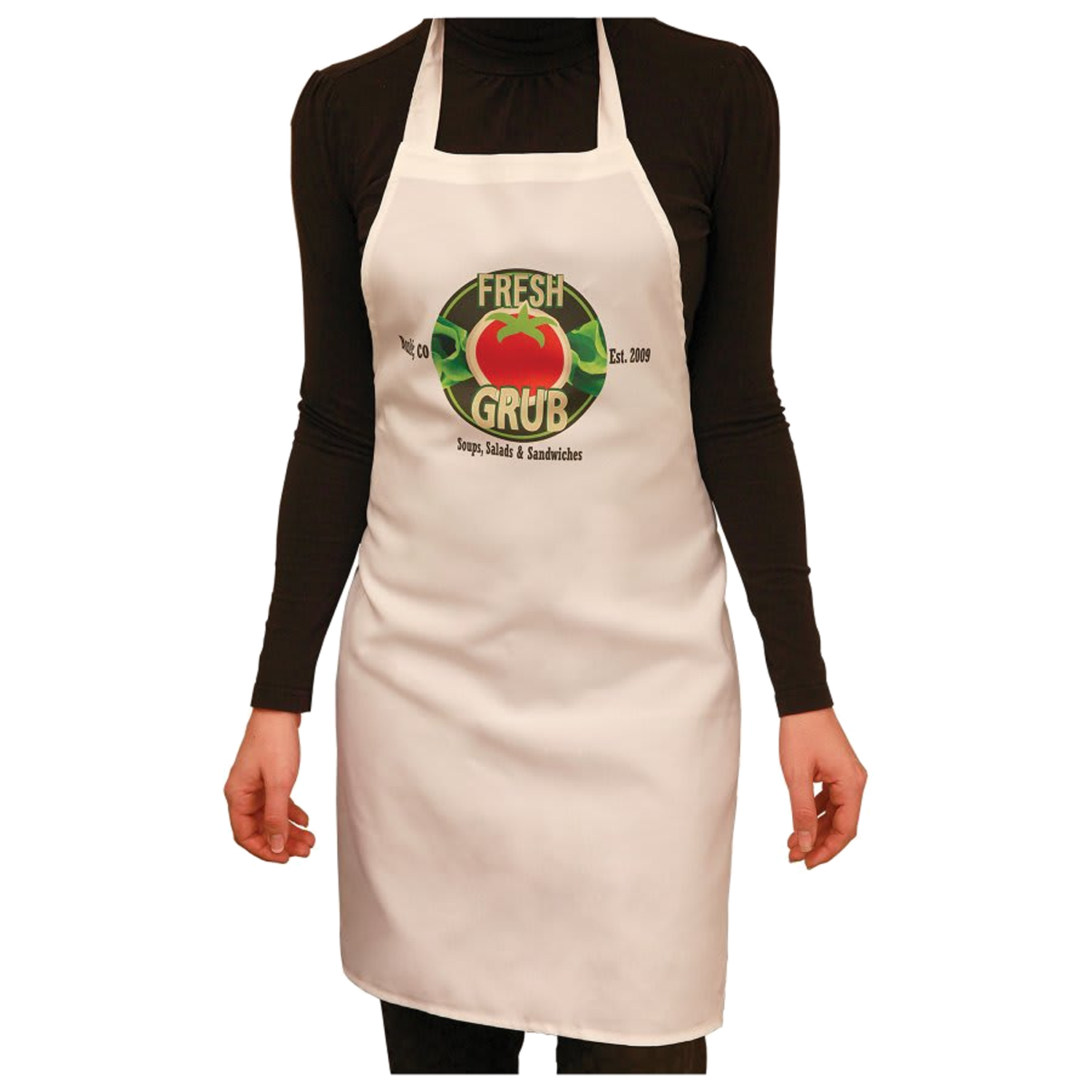 White Sublimatable Apron