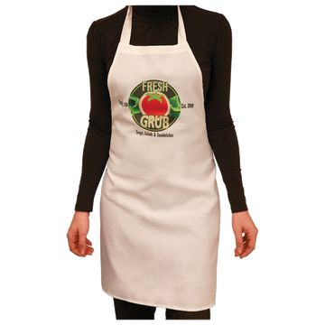 White Sublimatable Apron