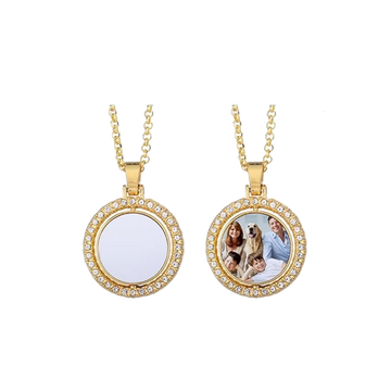 Sublimation Round Shape Necklace