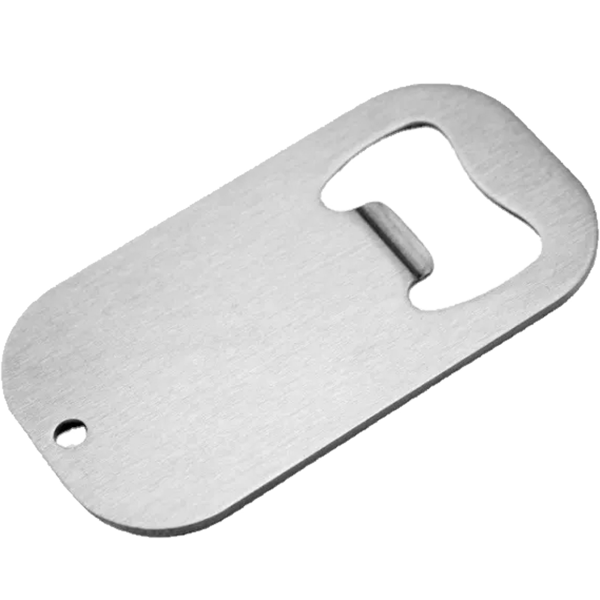 Stainless Steel Sublimation Bottle Opener Dog Tag Shape