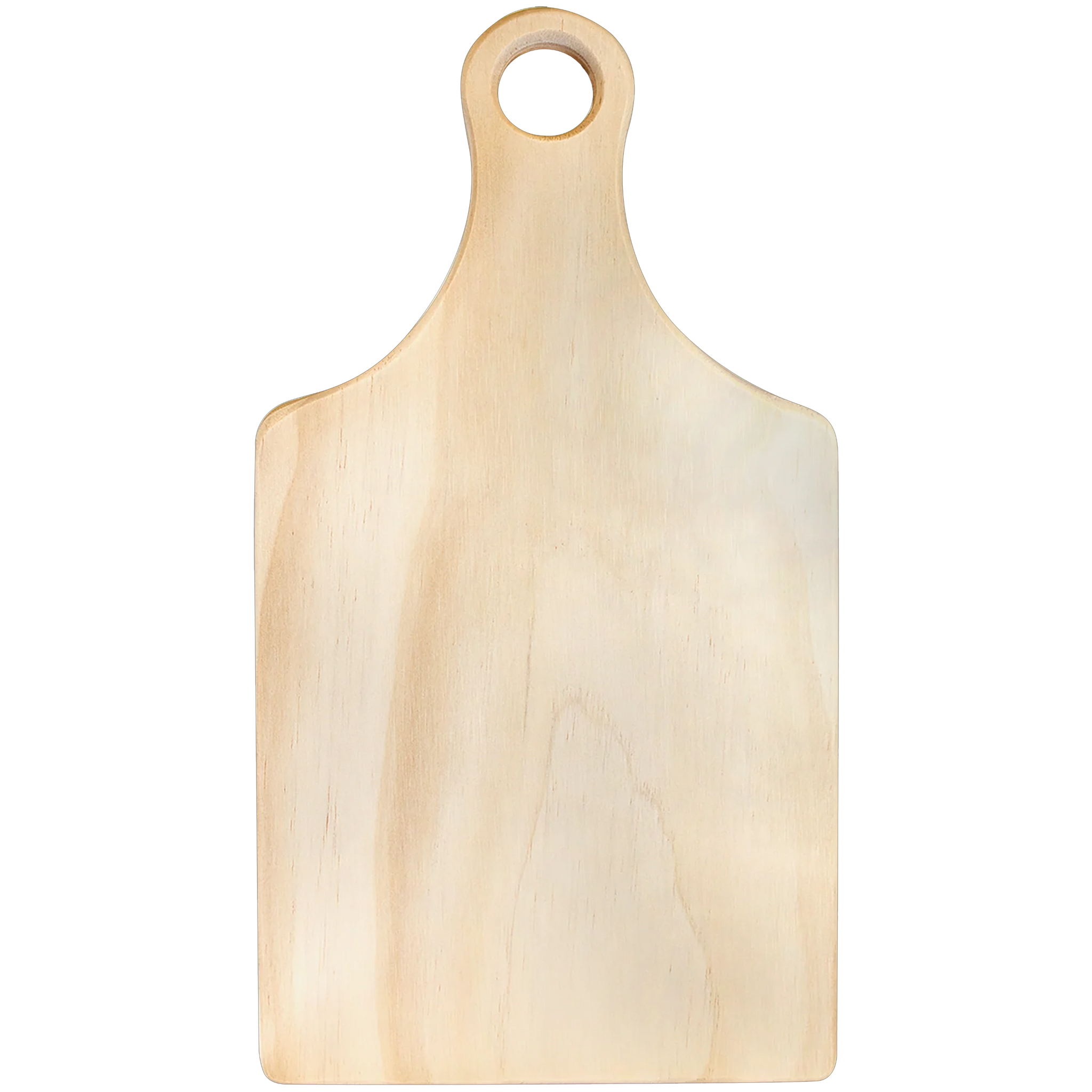 Sublimatable or Laser Paddle Shaped Wood Cutting Board