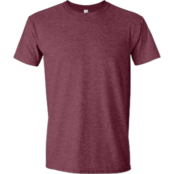 Premium Jersey Tee ( Maroon Heather)