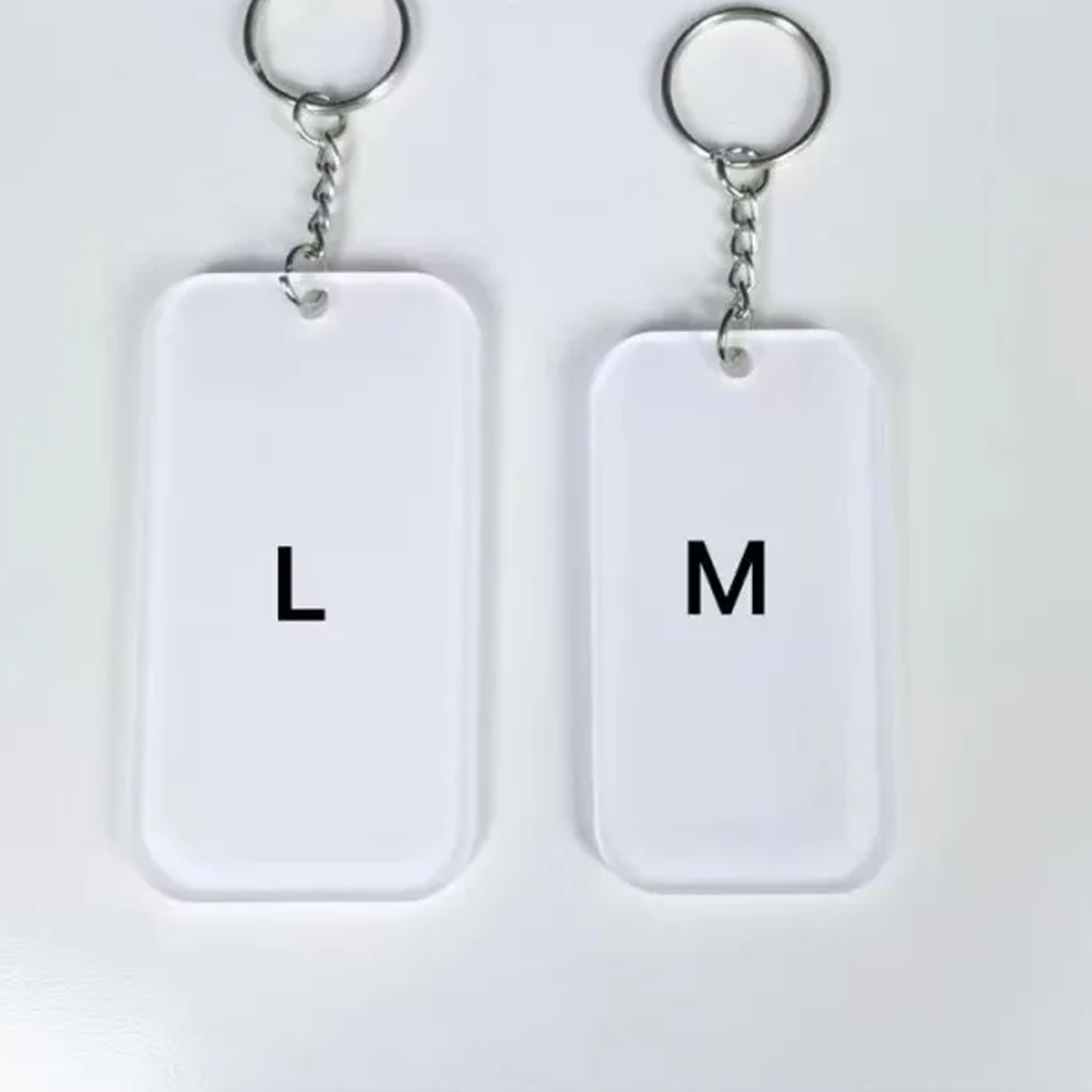 Sublimation Acrylic Keychains