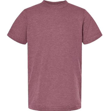 Youth Premium Tee ( Heather Maroon)