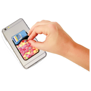 2-in-1 Cell Phone Wallet with Sublimatable & Removable Cleaning Insert