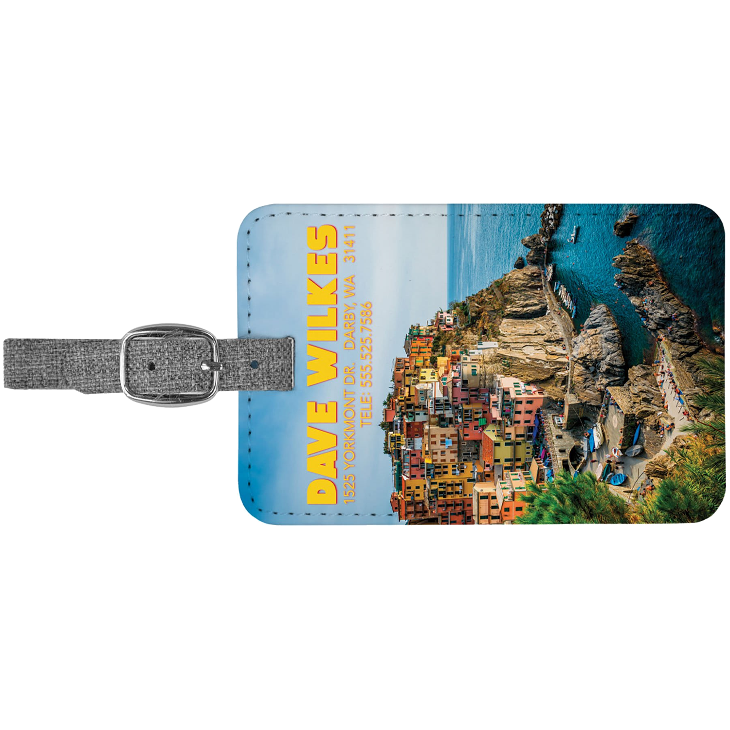 Sublimation Luggage Tag