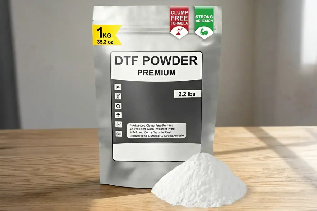 DTF adhesive powder container
