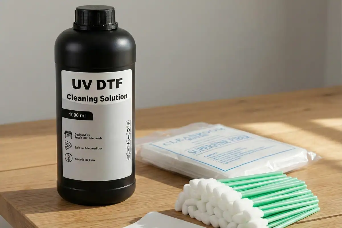 UV-DTF printer cleaning supplies