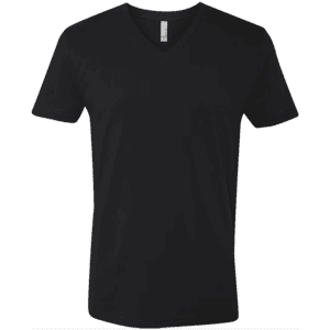 Premium Tees V-Neck - Black