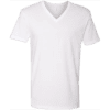 Premium Tees V-Neck - White